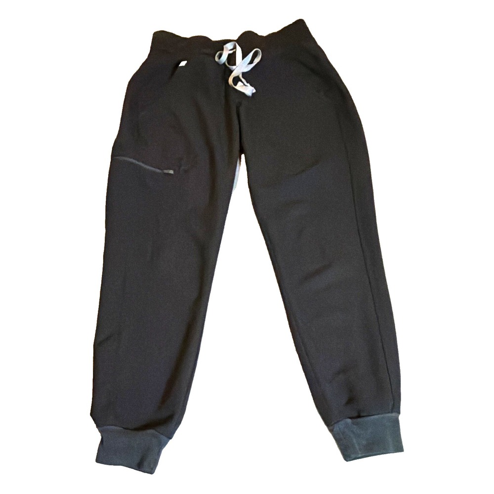FIGS Women's Size XXS Petite Black  Technical Collection Zamora Scrub Pants